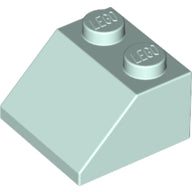 Plaatje in Gallery viewer laden, LEGO® los onderdeel Dakpan Algemeen in kleur Licht Aqua 3039