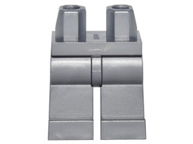 LEGO® los onderdeel Benen in kleur Zilver 970c00