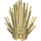 LEGO® los onderdeel Plant & Struik in kleur Geelbruin 6064