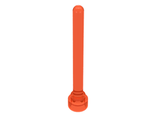 Plaatje in Gallery viewer laden, LEGO® los onderdeel Antenne Doorzichtig Neon Oranje 3957
