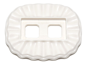 LEGO® los onderdeel Lijf Accessoire in kleur Wit 24087