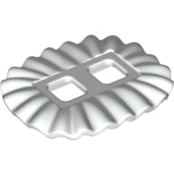 Plaatje in Gallery viewer laden, LEGO® los onderdeel Lijf Accessoire in kleur Wit 24087