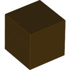 LEGO® los onderdeel Hoofd Aangepast Donker Bruin 19729