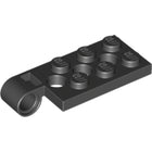 LEGO® los onderdeel Scharnier in kleur Zwart 98286