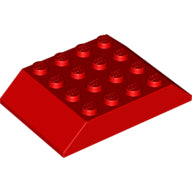 LEGO® los onderdeel Dakpan Algemeen in kleur Rood 32083