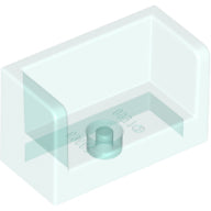 Plaatje in Gallery viewer laden, LEGO® los onderdeel Paneel Doorzichtig Lichtblauw 23969