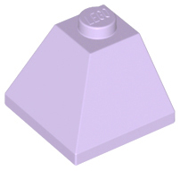 Plaatje in Gallery viewer laden, LEGO® los onderdeel Dakpan Algemeen in kleur Lavendel 3045