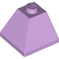 LEGO® los onderdeel Dakpan Algemeen in kleur Lavendel 3045