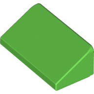 Plaatje in Gallery viewer laden, LEGO® los onderdeel Dakpan Algemeen in kleur Fel Groen 85984
