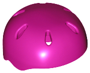 Plaatje in Gallery viewer laden, LEGO® los onderdeel Hoofddeksels in kleur Magenta 46303