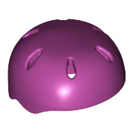 Plaatje in Gallery viewer laden, LEGO® los onderdeel Hoofddeksels in kleur Magenta 46303