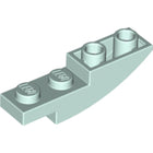 LEGO® los onderdeel Dakpan Gebogen in kleur Licht Aqua 13547