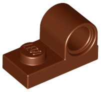 LEGO® los onderdeel Plaat Aangepast Roodachtig Bruin 11458