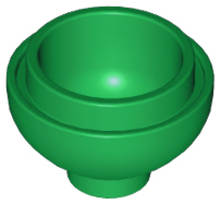 LEGO® los onderdeel Steen Rond in kleur Groen 15395