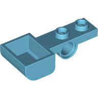 LEGO® los onderdeel Plaat Aangepast Medium Azuurblauw 88289