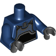 Plaatje in Gallery viewer laden, LEGO® los onderdeel Lijf met Motief Donkerblauw 973pb2211c01