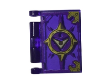 Plaatje in Gallery viewer laden, LEGO® Accessoire met Motief Doorzichtig Paars 24093pb004