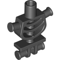 Plaatje in Gallery viewer laden, LEGO® los onderdeel Lijf Accessoire in kleur Zwart 60115
