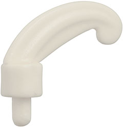 LEGO® los onderdeel Hoofddeksel Accessoire Wit 4502a