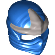 Plaatje in Gallery viewer laden, LEGO® los onderdeel Hoofddeksels in kleur Blauw 98133pb02