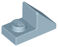 LEGO® los onderdeel Dakpan Algemeen in kleur Zandblauw 92946