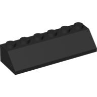 LEGO® los onderdeel Dakpan Algemeen in kleur Zwart 23949