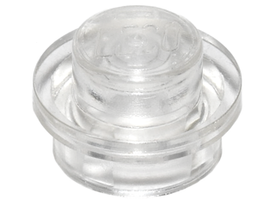 LEGO® los onderdeel Plaat Rond in kleur Doorzichtig 4073