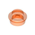 LEGO® los onderdeel Plaat Rond Doorzichtig Neon Oranje 4073