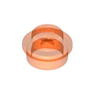 LEGO® los onderdeel Plaat Rond Doorzichtig Neon Oranje 4073