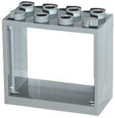 LEGO® los onderdeel Raamkozijn Licht Blauwachtig Grijs 60598