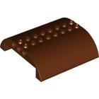 LEGO® los onderdeel Dakpan Gebogen Roodachtig Bruin 54095