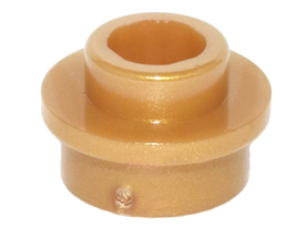 LEGO® los onderdeel Plaat Rond in kleur Parel Goud 85861