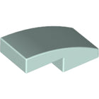 LEGO® los onderdeel Dakpan Gebogen in kleur Licht Aqua 11477