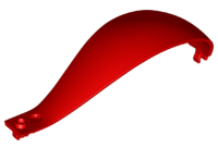 LEGO® los onderdeel Paneel in kleur Rood 18969