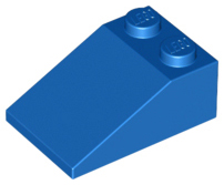 LEGO® los onderdeel Dakpan Algemeen in kleur Blauw 3298