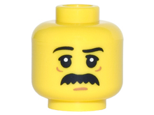 Plaatje in Gallery viewer laden, LEGO® los onderdeel Hoofd in kleur Geel 3626cpb1484