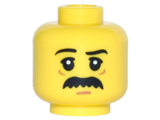 LEGO® los onderdeel Hoofd in kleur Geel 3626cpb1484