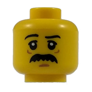 LEGO® los onderdeel Hoofd in kleur Geel 3626cpb1484