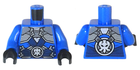 LEGO® los onderdeel Lijf met Motief Blauw 973pb2648c01