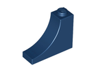 LEGO® los onderdeel Steen Boog in kleur Donkerblauw 18653