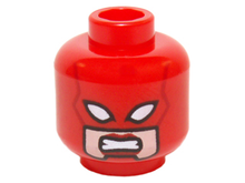Plaatje in Gallery viewer laden, LEGO® los onderdeel Hoofd in kleur Rood 3626pb1469