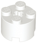 LEGO® los onderdeel Steen Rond in kleur Wit 3941