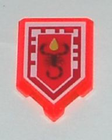 LEGO® 22385pb005 in kleur Doorzichtig Neon Oranje