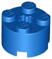LEGO® los onderdeel Steen Rond in kleur Blauw 3941