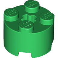 LEGO® los onderdeel Steen Rond in kleur Groen 3941