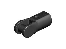 LEGO® los onderdeel Staaf in kleur Zwart 23443