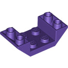 LEGO® los onderdeel Dakpan Omgekeerd Donkerpaars 4871
