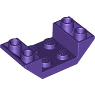 LEGO® los onderdeel Dakpan Omgekeerd Donkerpaars 4871