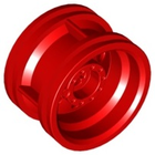 LEGO® los onderdeel Wiel in kleur Rood 56145