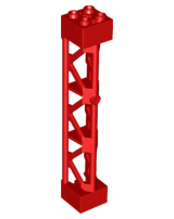 LEGO® los onderdeel Steunpilaar in kleur Rood 95347